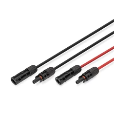 DIGITUS Solar 6mm 1500V DC XLPO napelemes kültéri kábelhosszabbító MC4 csatlakozóval 1m DIGITUS Solar 6mm 1500V DC XLPO napelemes kültéri kábelhosszabbító MC4 csatlakozóval 1m