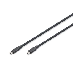 DIGITUS SuperSpeed UHD 8K 60Hz USB 4.0 Gen2 40Gbps type-C szilikon kábel 1m DIGITUS SuperSpeed UHD 8K 60Hz USB 4.0 Gen2 40Gbps type-C szilikon kábel 1m