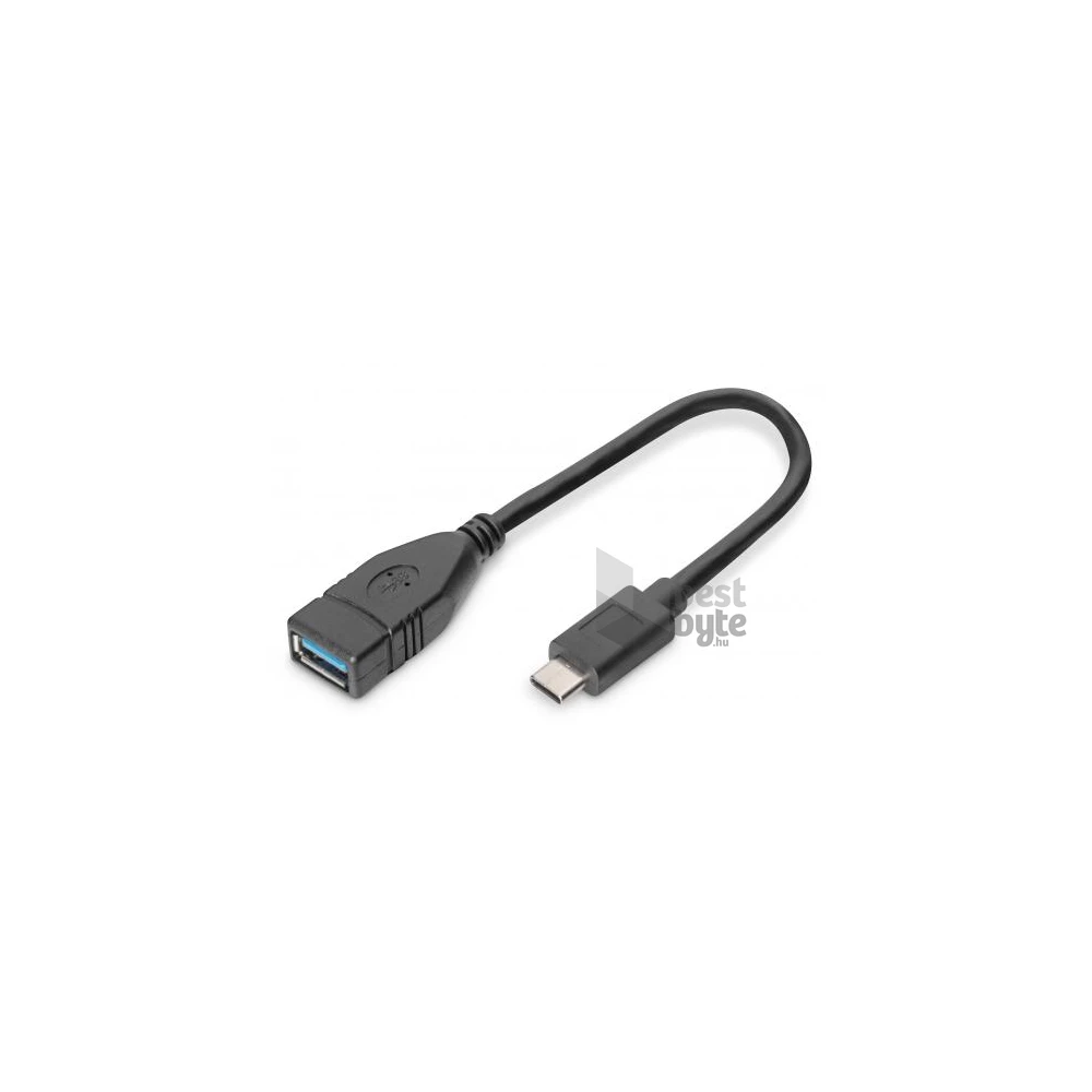 DIGITUS USB 3.0 Type A anya-> USB 3.0 Type C apa 0,15m OTG adapter