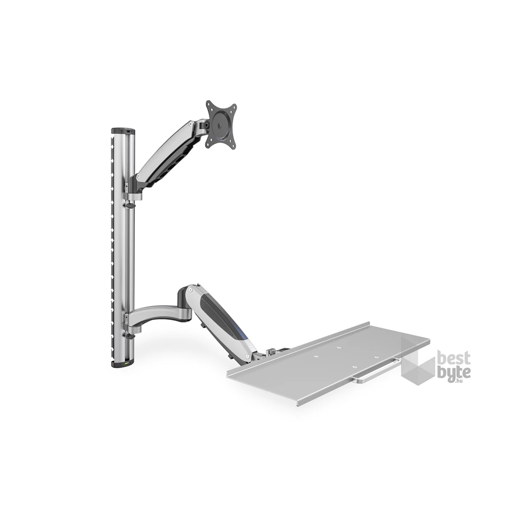 DIGITUS flexibilis fali monitor (VESA 100x100) + billentyűzet tartó konzol