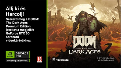 DOOM: The Dark Ages  x GeForce RTX 50 promóció