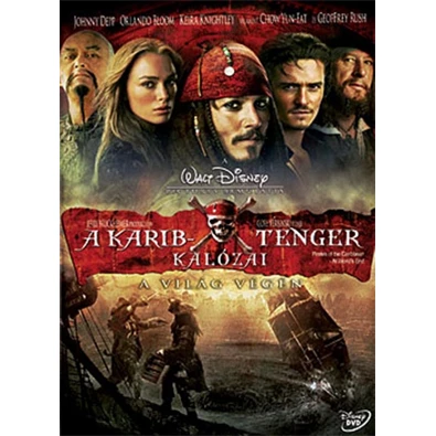 DVD A Karib-tenger kalózai 3 - A világ végén (1 lemezes)