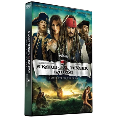 DVD A Karib-tenger kalózai: Ismeretlen vizeken