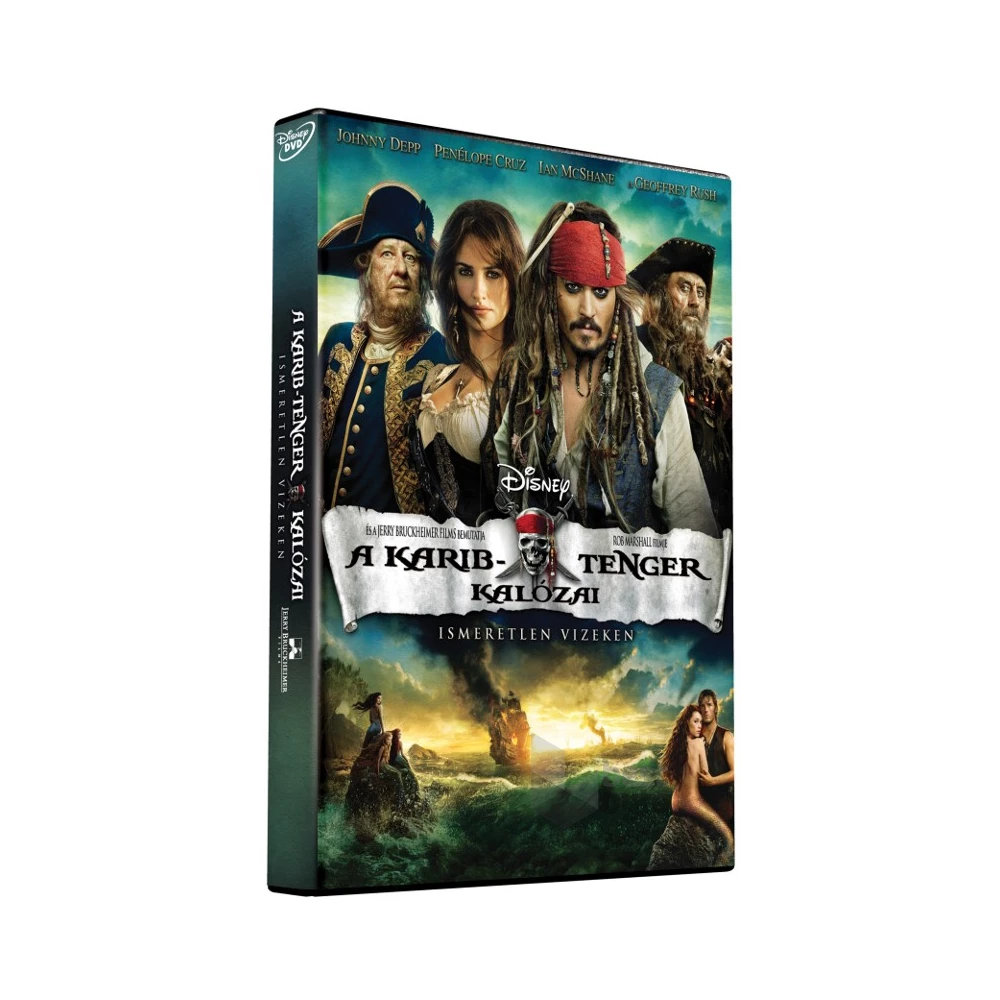 DVD A Karib-tenger kalózai: Ismeretlen vizeken