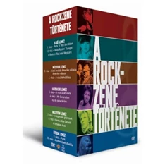 DVD A rockzene története 1-10. (5 lemezes)