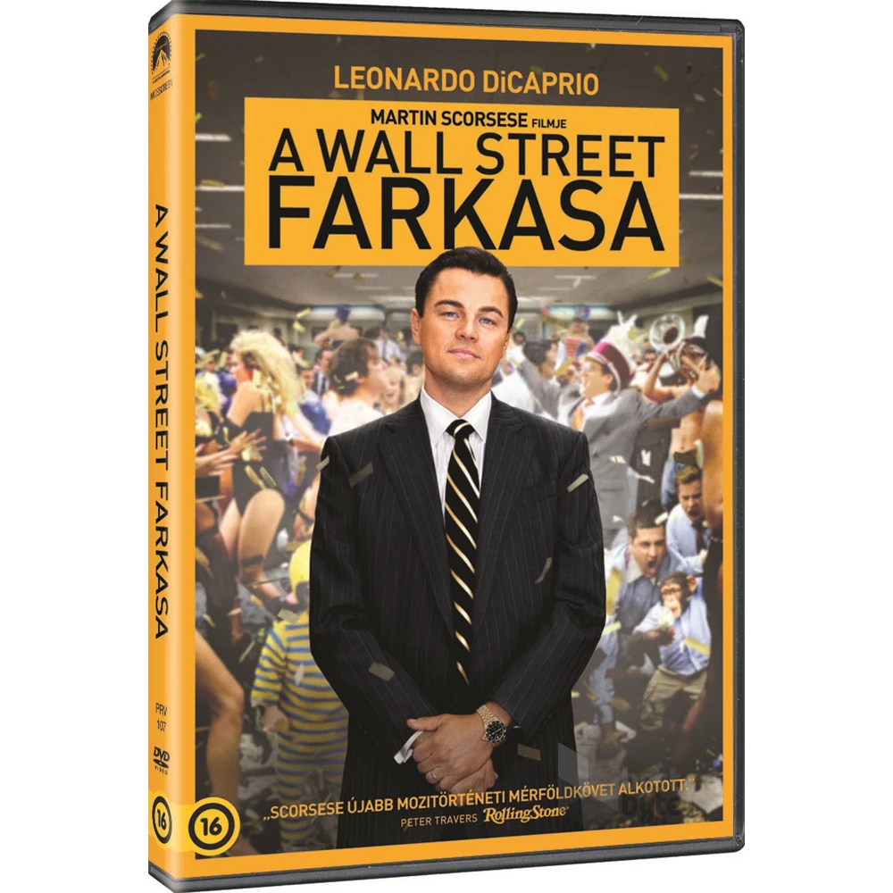 DVD A Wall Street Farkasa
