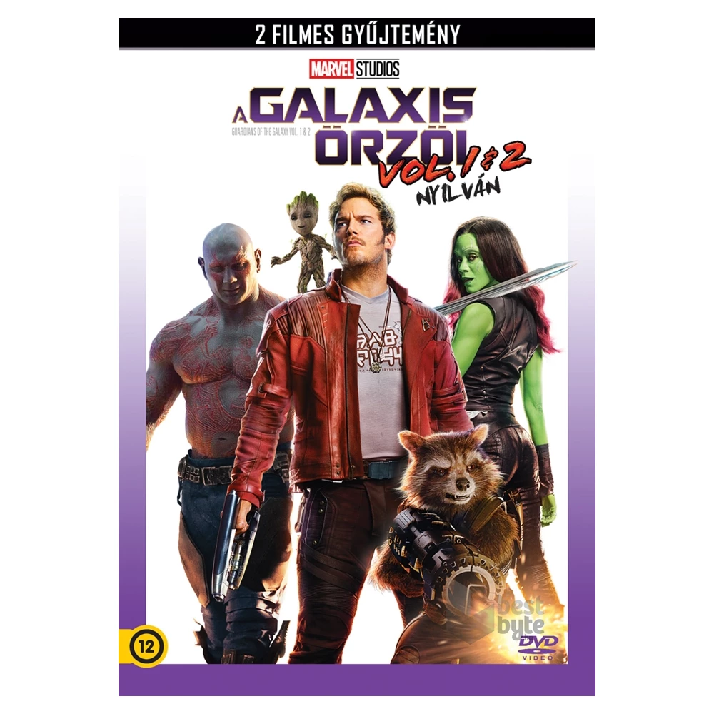 DVD A galaxis őrzői 1-2 DVD gyűjtemény