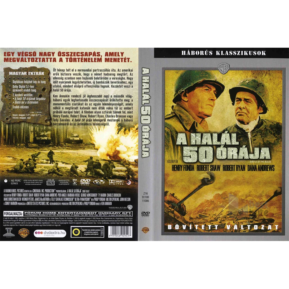 DVD A halál 50 órája