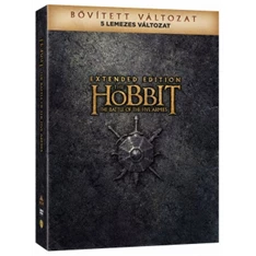 DVD A hobbit: Az öt sereg csatája bővített