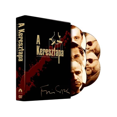 DVD A keresztapa-trilógia