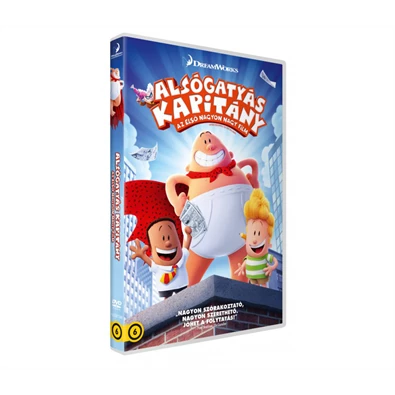 DVD Alsógatyás kapitány: Az első nagyon nagy film