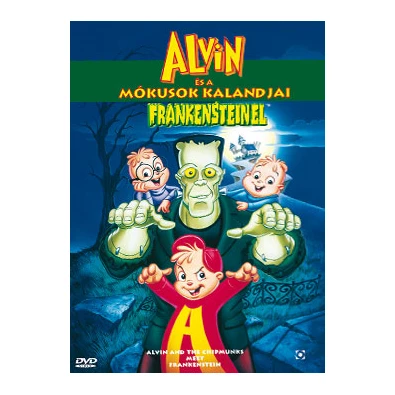 DVD Alvin és a mókusok kalandjai Frankensteinnel