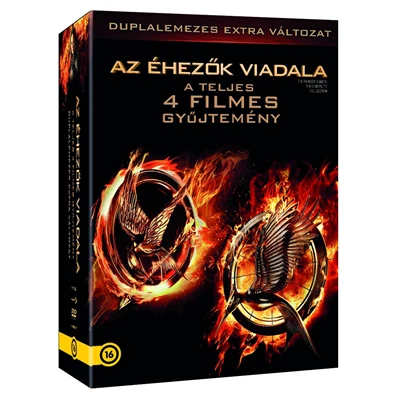 DVD Az Éhezők Viadala  1-4  (2 lemezes)