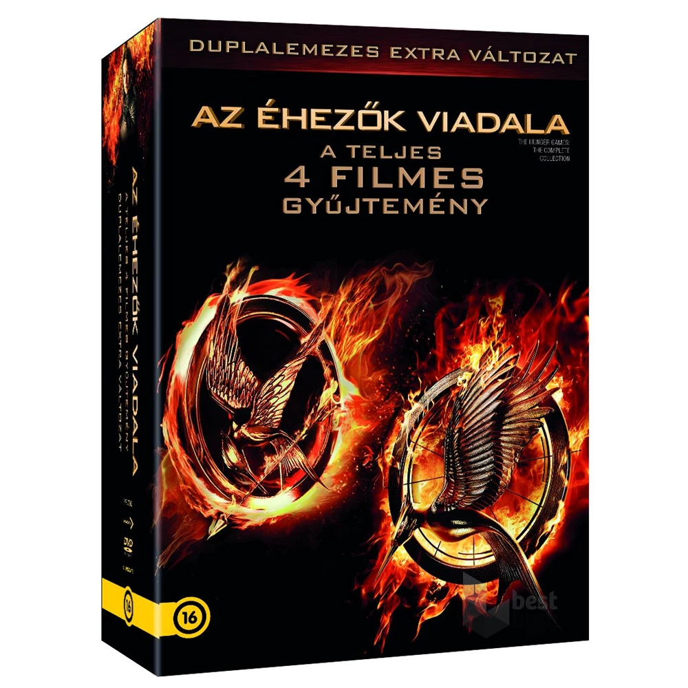 DVD Az Éhezők Viadala  1-4  (2 lemezes)