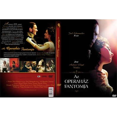 DVD Az Operaház fantomja