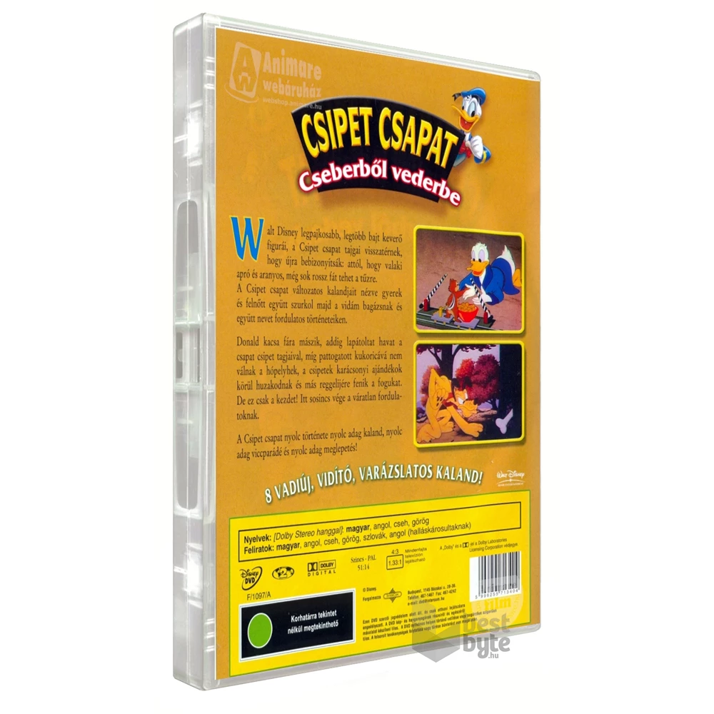 DVD Csipet csapat - Cseberből vederbe