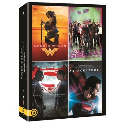 DVD DC Moziverzum 4 filmes gyűjtemény