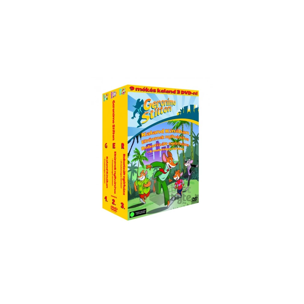 DVD Geronimo Stilton 1 (3 DVD)