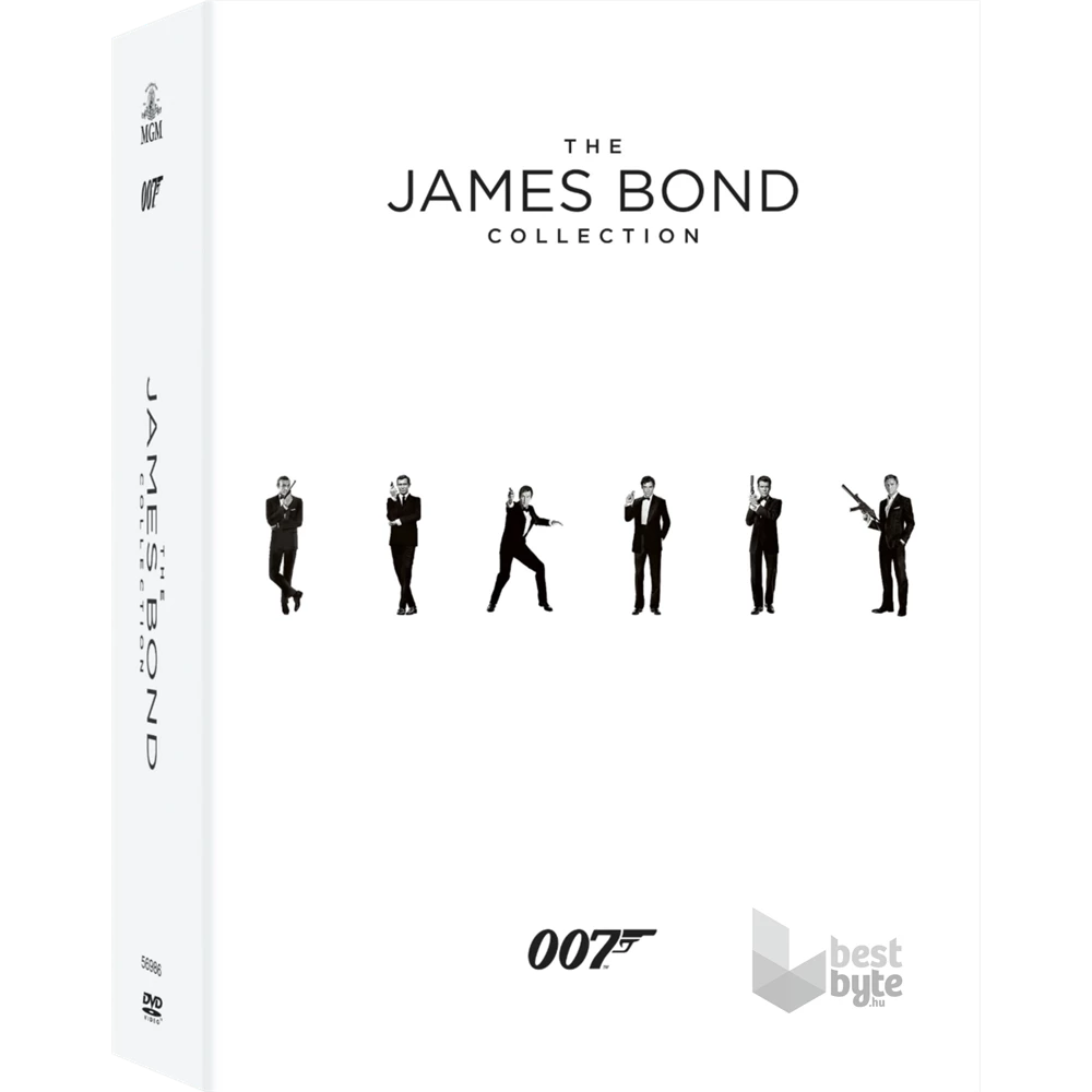 DVD James Bond: A teljes gyűjtemény (új kiadás) (24 DVD)