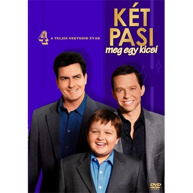 DVD Két pasi - meg egy kicsi - 4. évad