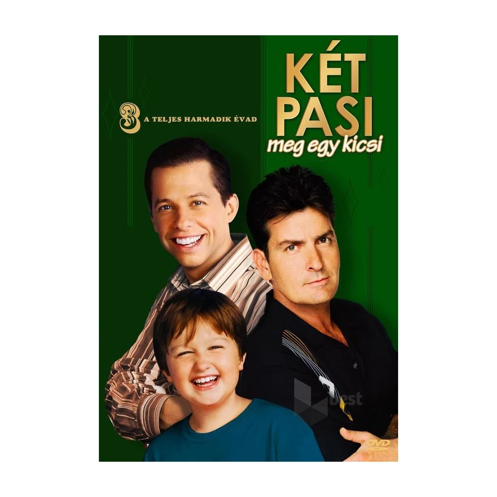 DVD Két pasi - meg egy kicsi - 3. évad