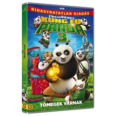 DVD Kung Fu Panda 3.