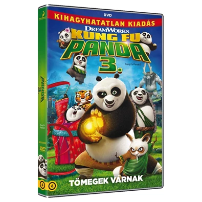 DVD Kung Fu Panda 3.