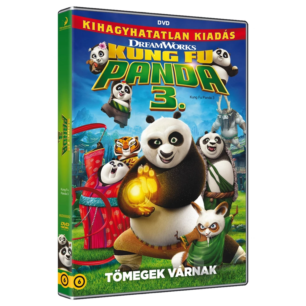 DVD Kung Fu Panda 3.