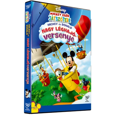 DVD Mickey egér játszótere: M&D nagy léghajóversenye