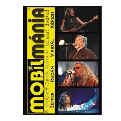 DVD Mobilmánia koncert (1 DVD + 1 CD)