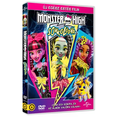 DVD Monster High: Sokkolódva