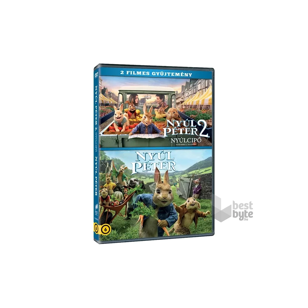 DVD Nyúl Péter 1-2.