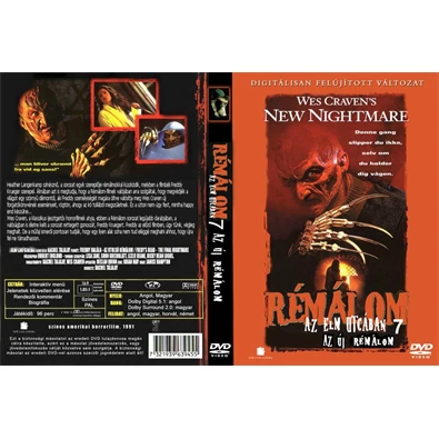 DVD Rémálom az Elm utcában 7. - Az új rémálom - Freddy feltámad