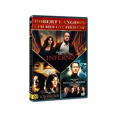 DVD Robert Langdon 3 filmes gyűjtemény (Da Vinci-kód , Angyalok és démonok , Inferno)