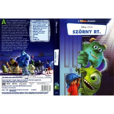 DVD Szörny Rt.