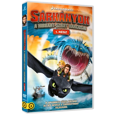 DVD Sárkányok: A Hibbant-sziget harcosai - Első évad első rész (2 DVD)