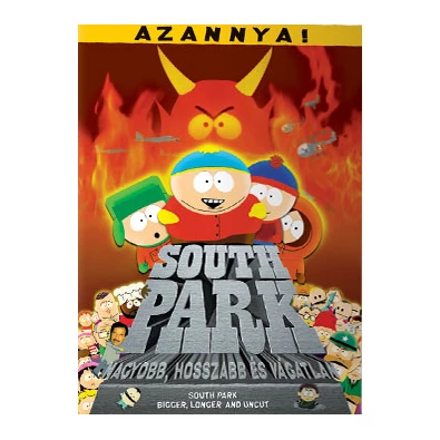 DVD South Park - Nagyobb, hosszabb és vágatlan