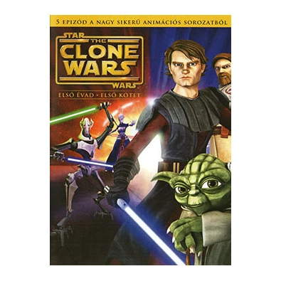DVD Star Wars: A klónok háborúja - 1. évad 1. lemez