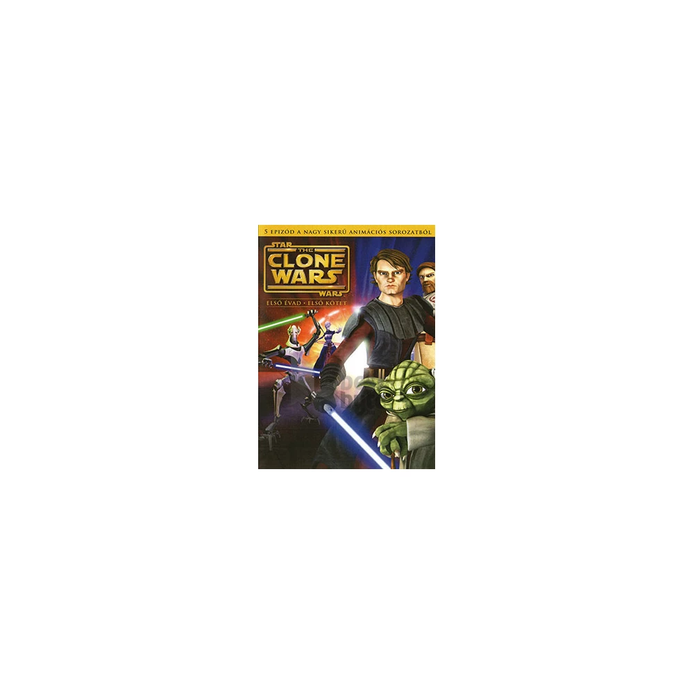 DVD Star Wars: A klónok háborúja - 1. évad 1. lemez
