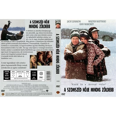DVD A szomszéd nője mindig zöldebb