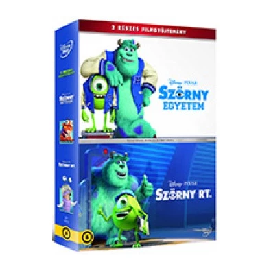 DVD Szörny Rt. / Szörny egyetem (díszdobozos)