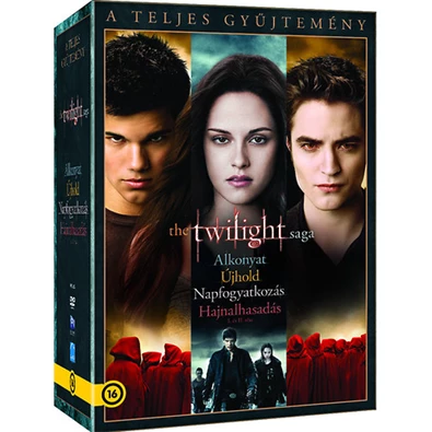 DVD Twilight - A teljes gyűjtemény (5 lemezes)