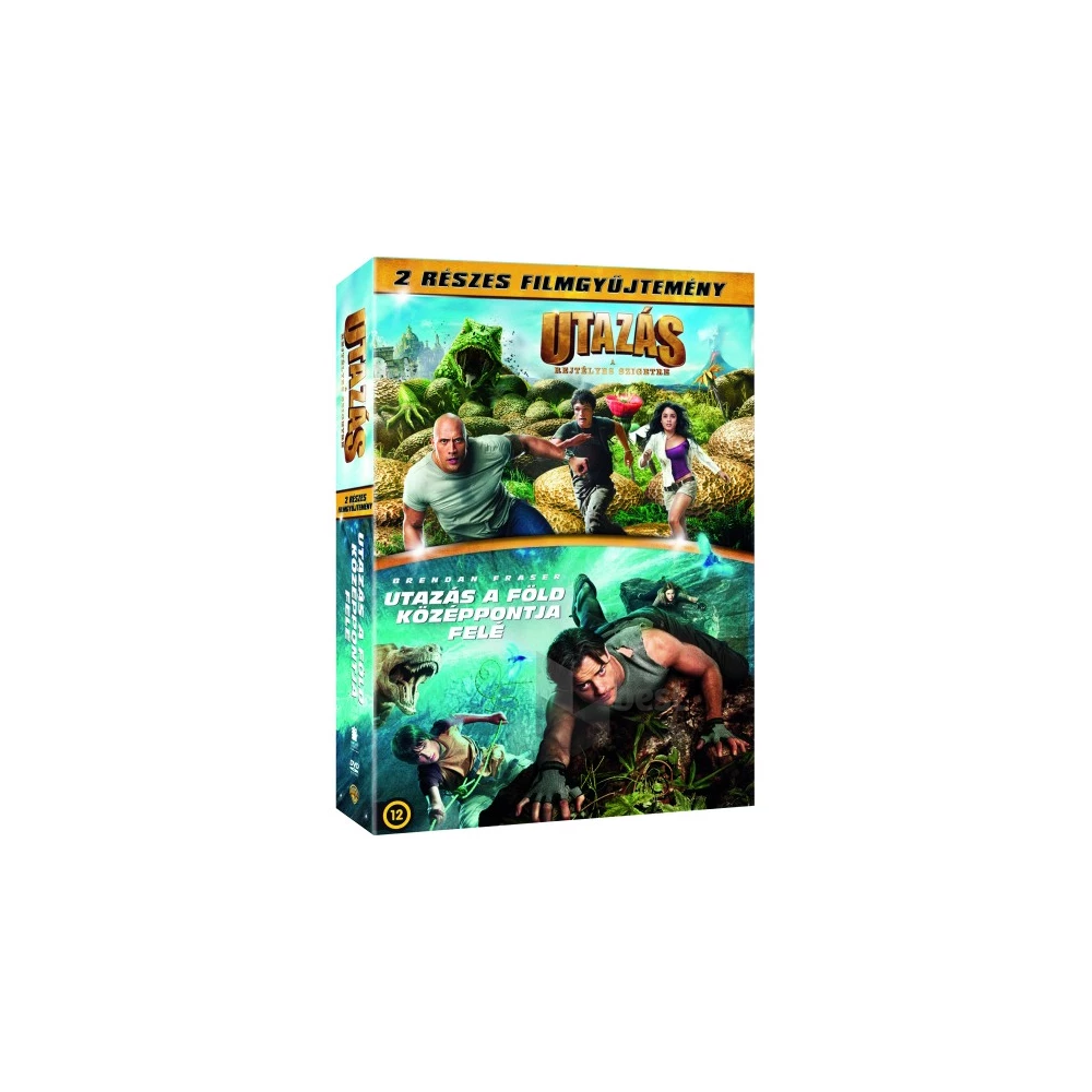 DVD Utazás a rejtélyes szigetre / Utazás a Föld középpontja felé