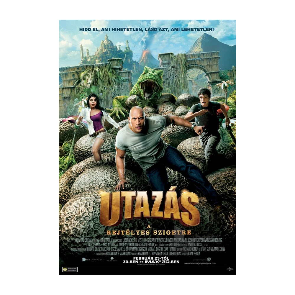 DVD Utazás a rejtélyes szigetre