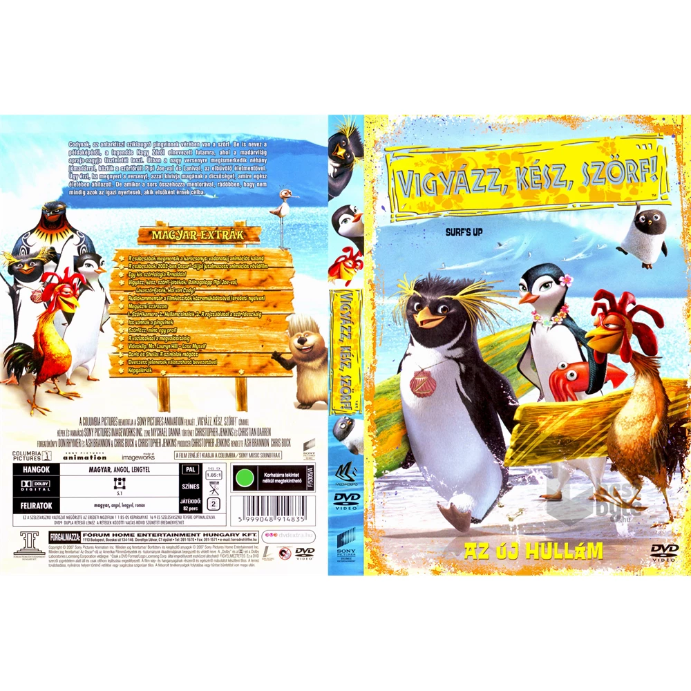DVD Vigyázz, kész, szörf!