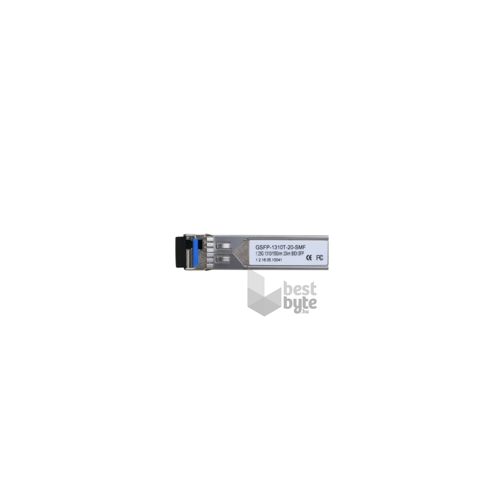 Dahua GSFP-1310T-20-SMF single-mode, SFP, 1G, 1310nm, max. 20km, LC optikai modul