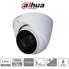 Dahua HAC-HDW1230T-Z kültéri, 2MP, 2,7-12mm, IR60m, StarLight, 4in1 HD analóg Turret kamera