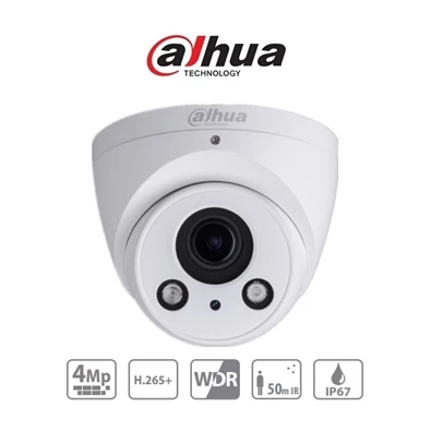 Dahua IPC-HDW2431R-ZS kültéri, 4MP, 2,7-13,5mm(motor), IR50m, IP Turret kamera