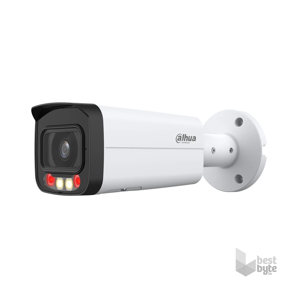 Dahua IPC-HFW2249T-AS-IL-0600B /kültéri/2MP/WizSense/6mm/IR60m/LED 50m/FullColor/ Duál megvilágítású IP csőkamera
