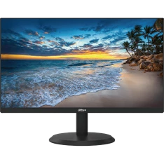 Dahua 23,8" LM24-F200 FHD VGA/HDMI fekete 24/7 multimédia monitor